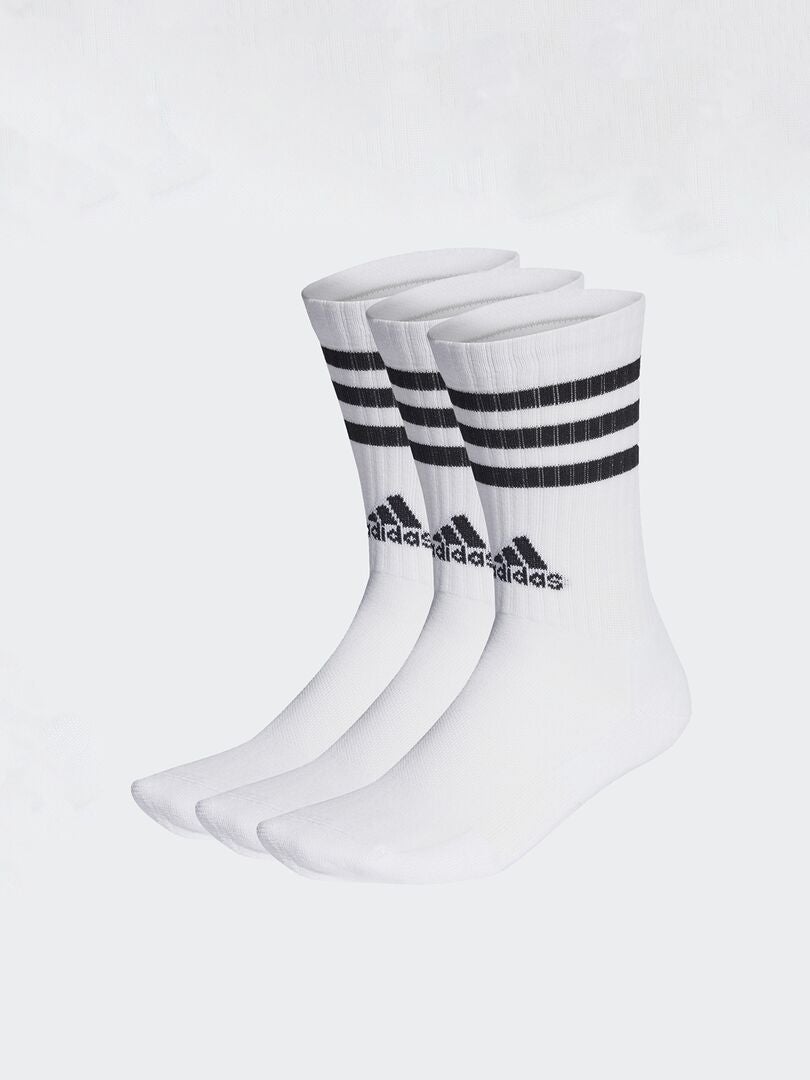 Set van 3 paar 'adidas' sokken - wit
