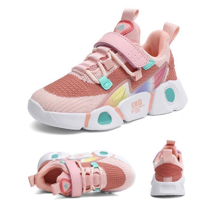 Zapatillas deportivas y de ocio para niñas - FUNMOON - Rosa - Calzado cálido e informal - Niña
