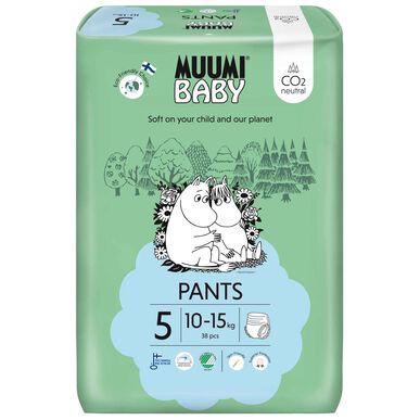 Muumi vaippa-alushousut 10-15 kg koko 5 38 kpl 38 kpl