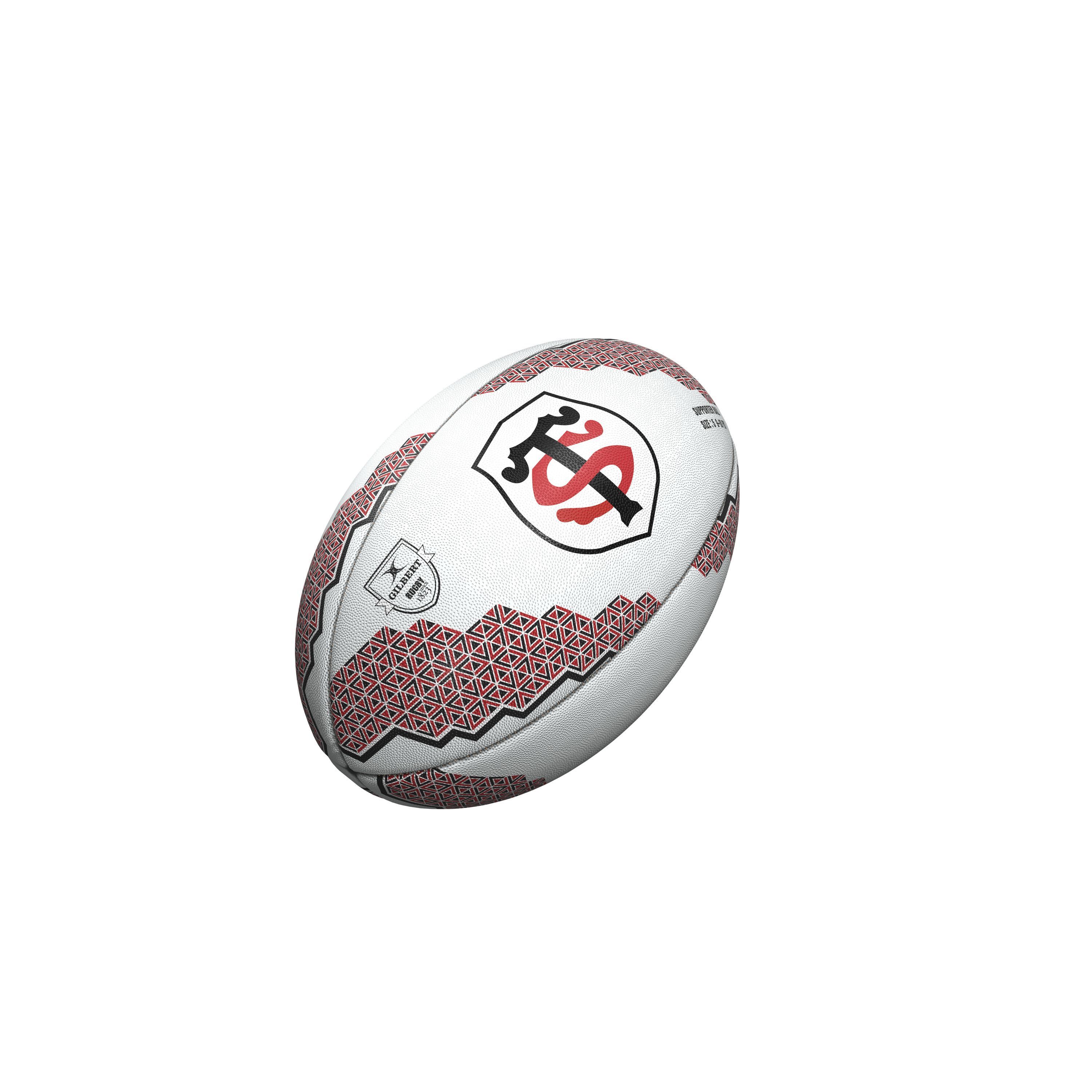 Pallone da rugby - Tolosa - Sostenitore - GILBERT - Taglia 5