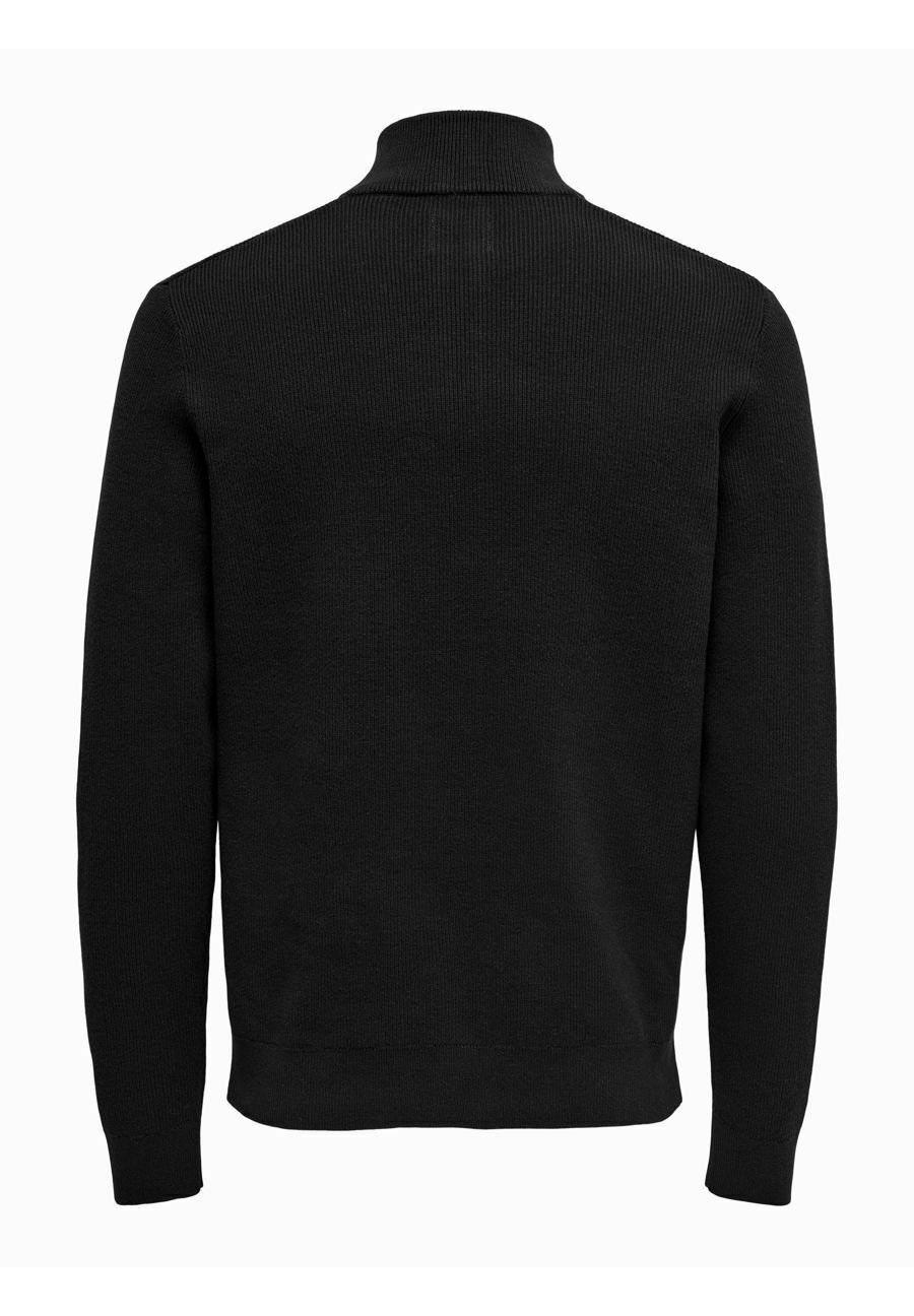 Pull Only & Sons ONSPHIL demi-zip - noir