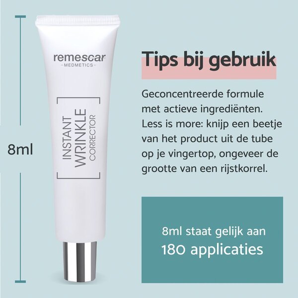Remescar tūlītējas grumbu korektors<br>8ml - visiem ādas tipiem