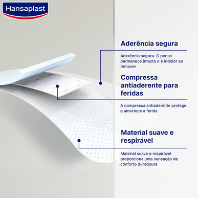 Hansaplast hypoallergeniske bind for liten og sensitiv hud, 40 enheter.