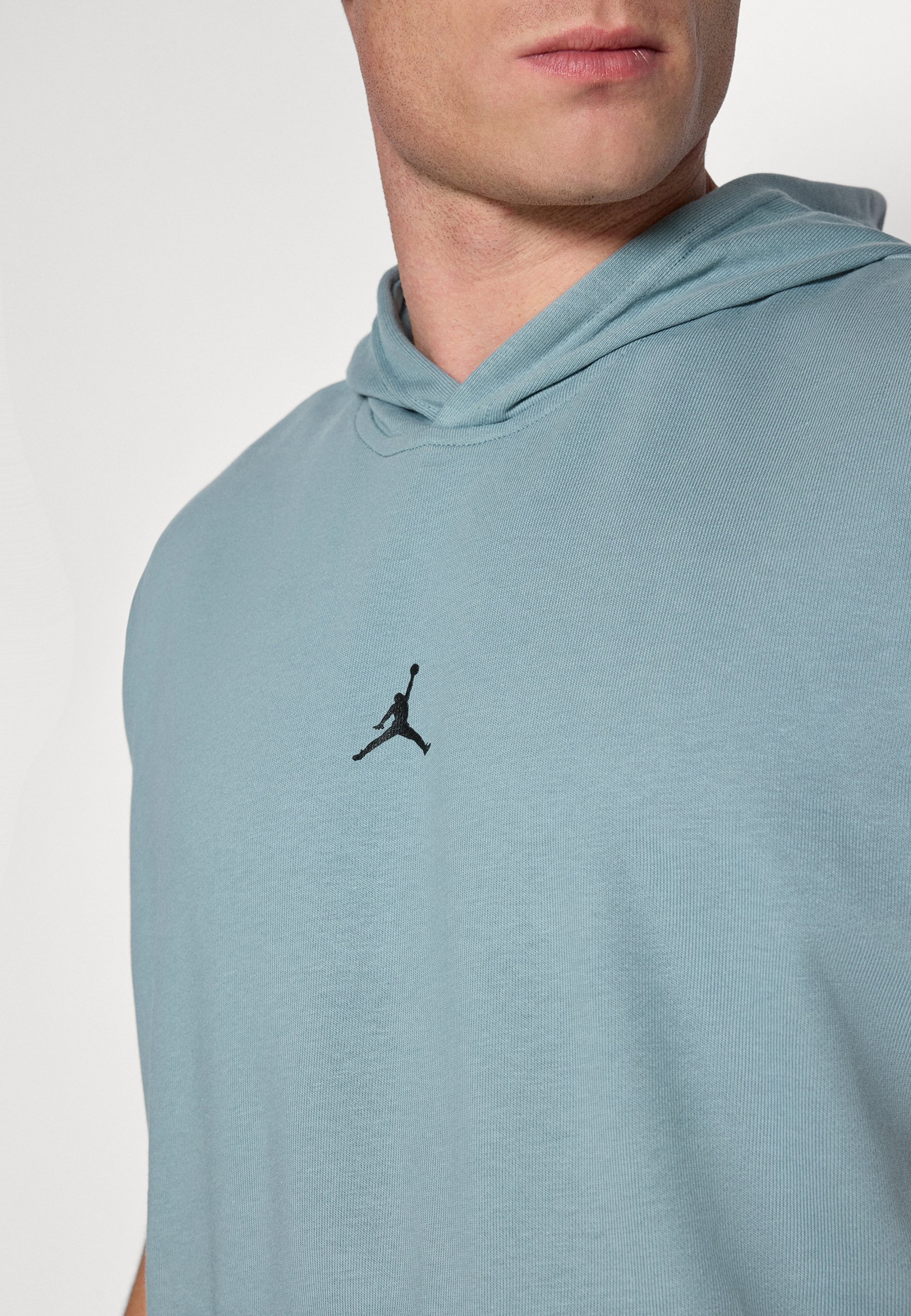 Sweat à capuche sans manches Jordan SPORT CROSSOVER - Gris aviateur/noir