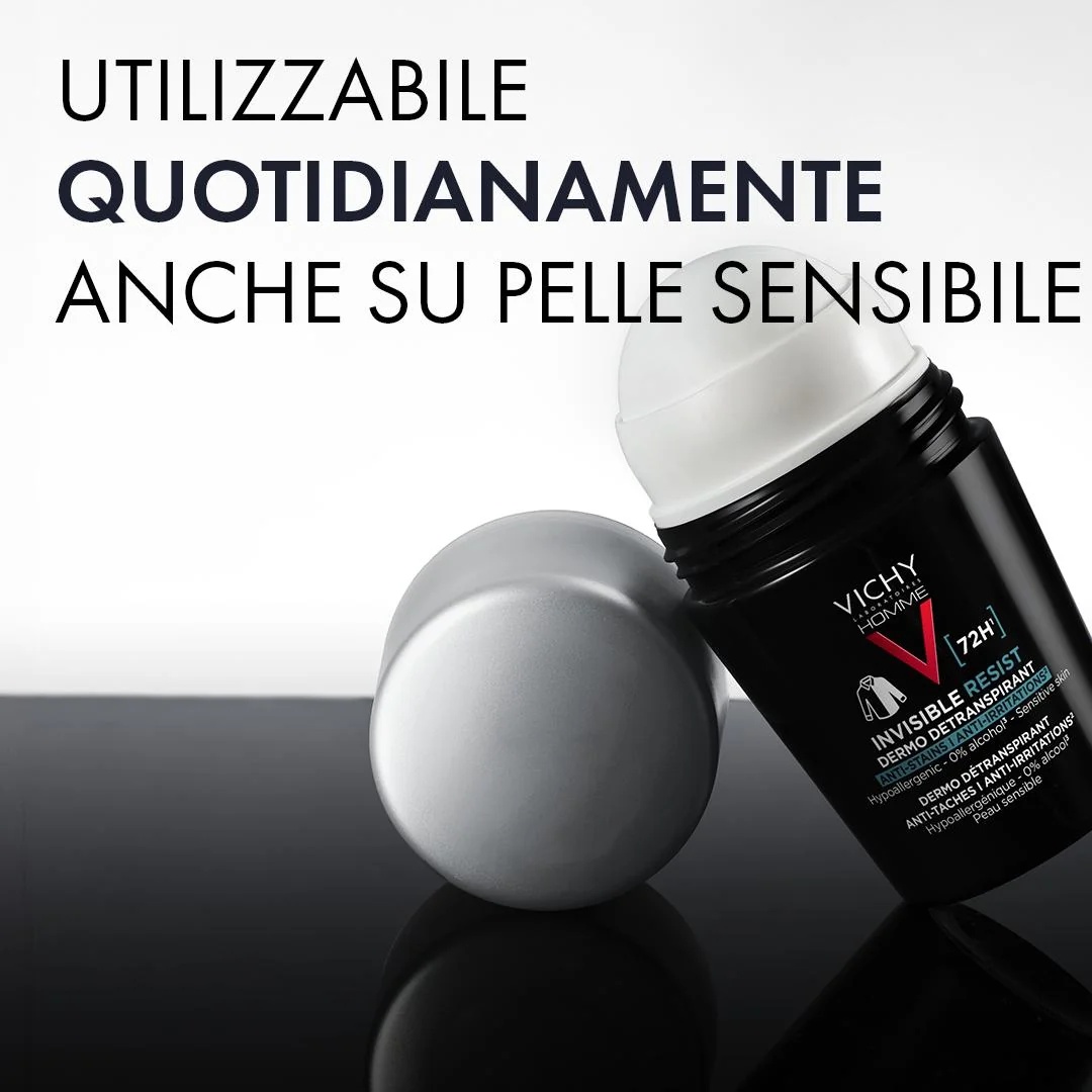 VICHY Deodorant roll-on 72 uur onzichtbaar 50 ml