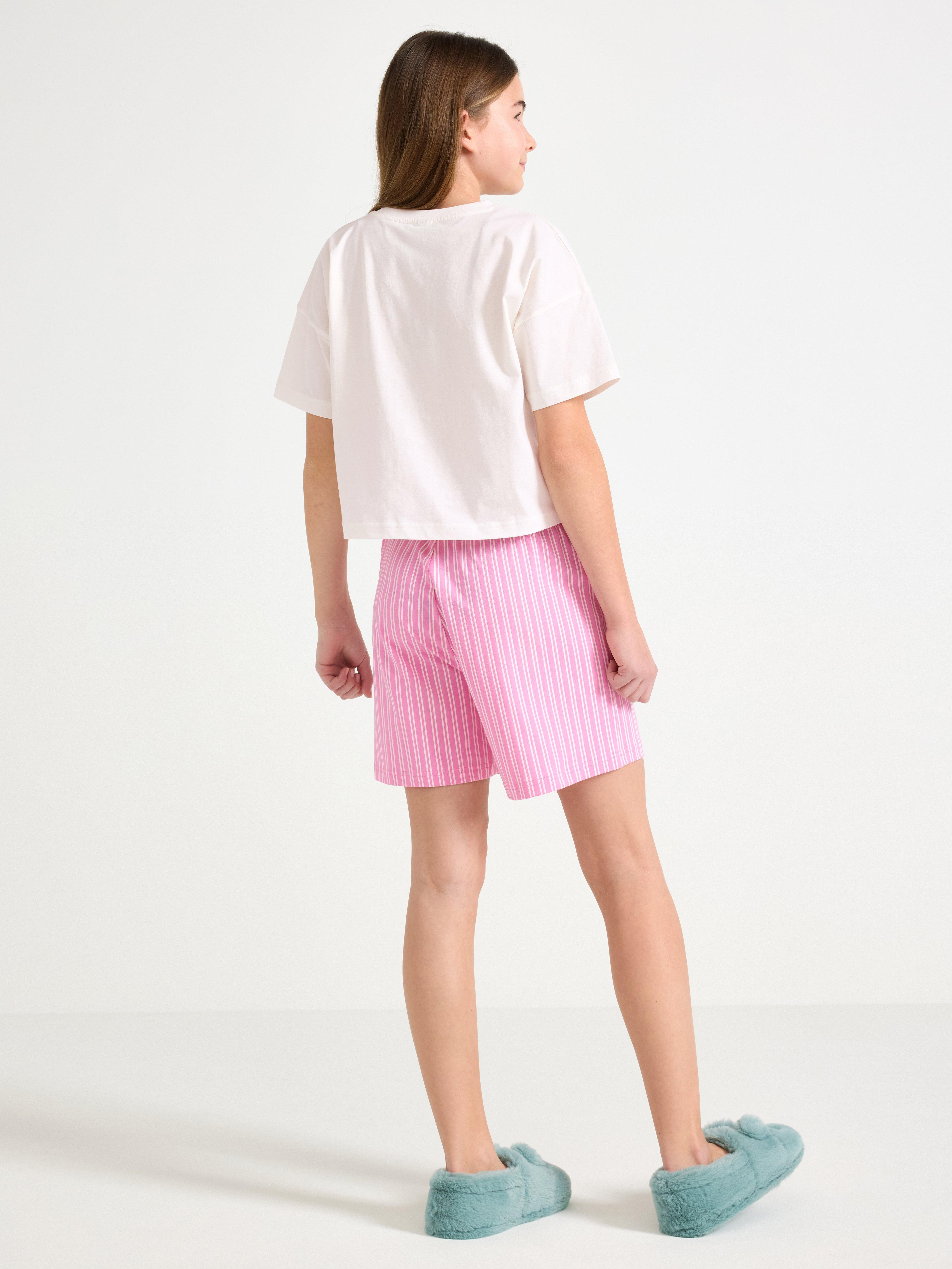 Pyjamasset Off White
