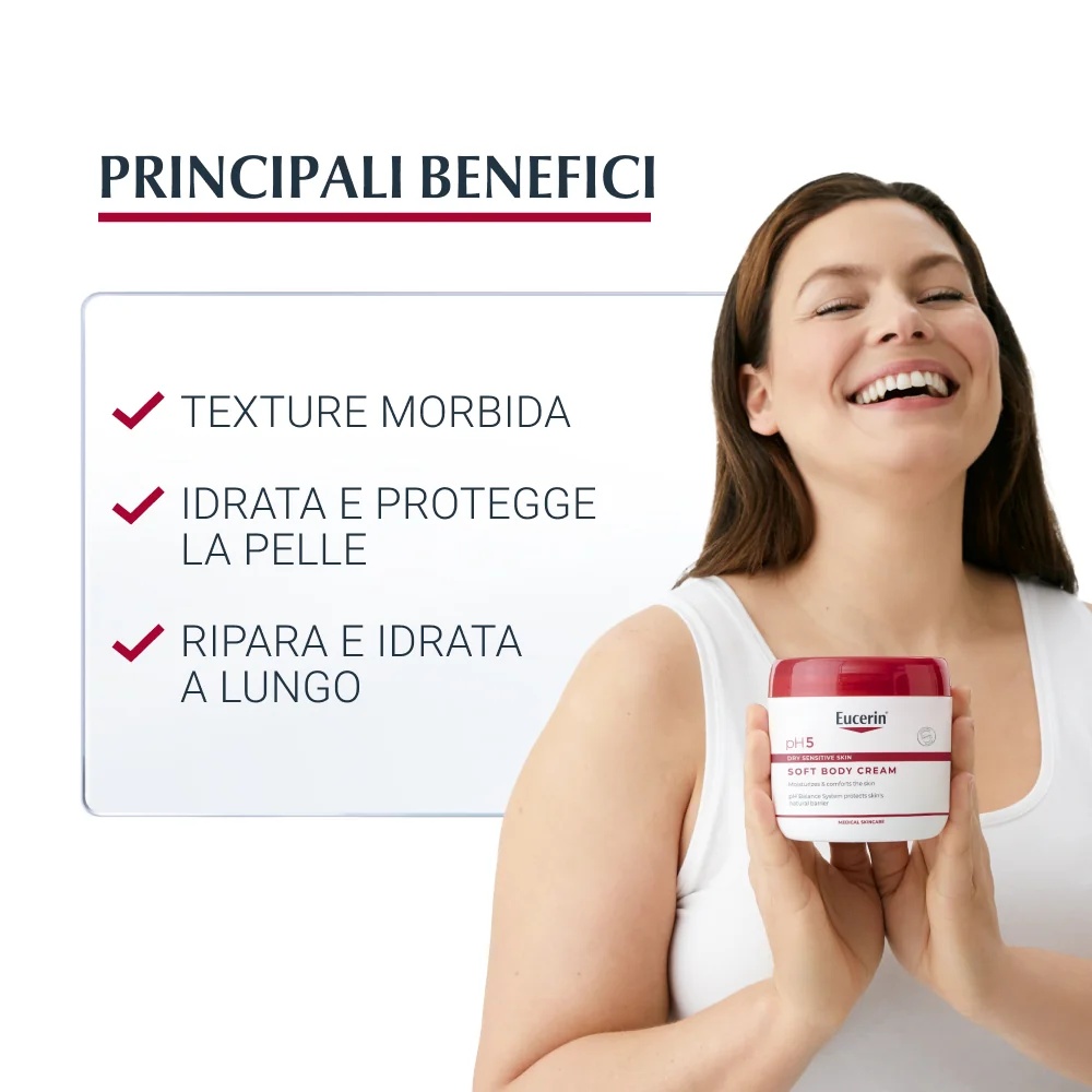 EUCERIN Crema Suave Ph5 450 ml crema corporal