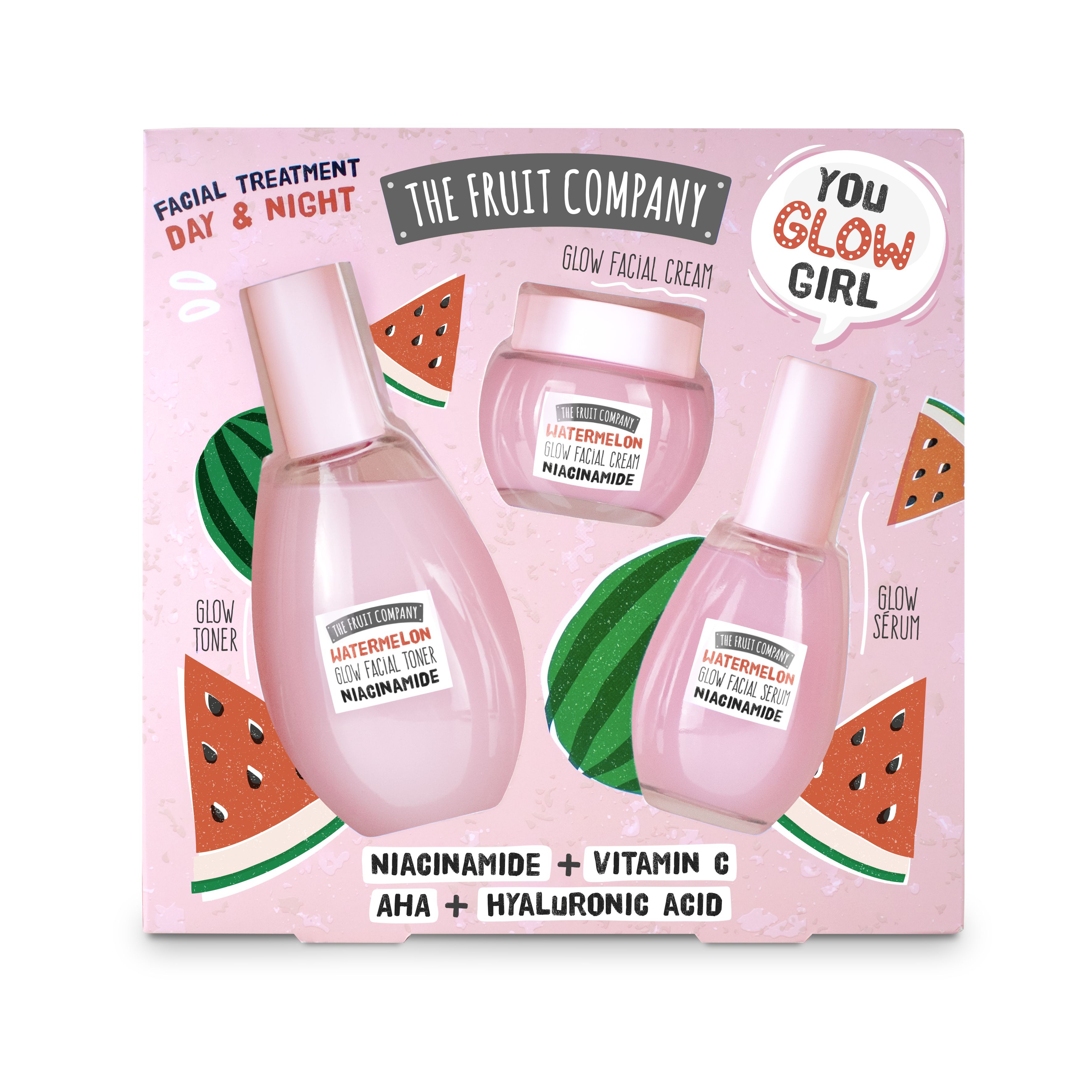 You Glow Girl set za lice: tonik, krema, serum Kozmetički setovi