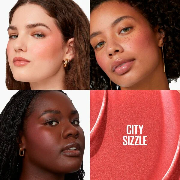 Fard de obraz lichid strălucitor Maybelline New York Sunkissed 6 City Sizzle 6,8 ml