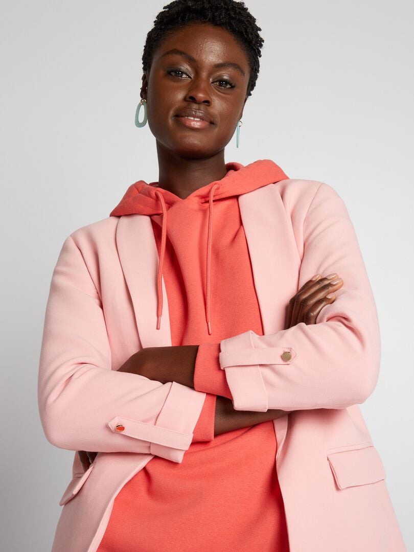 3/4-Ärmel-Blazerjacke - PINK
