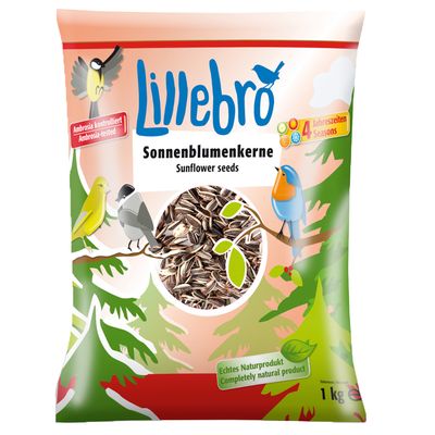 Nasiona słonecznika Lillebro dla dzikich ptaków