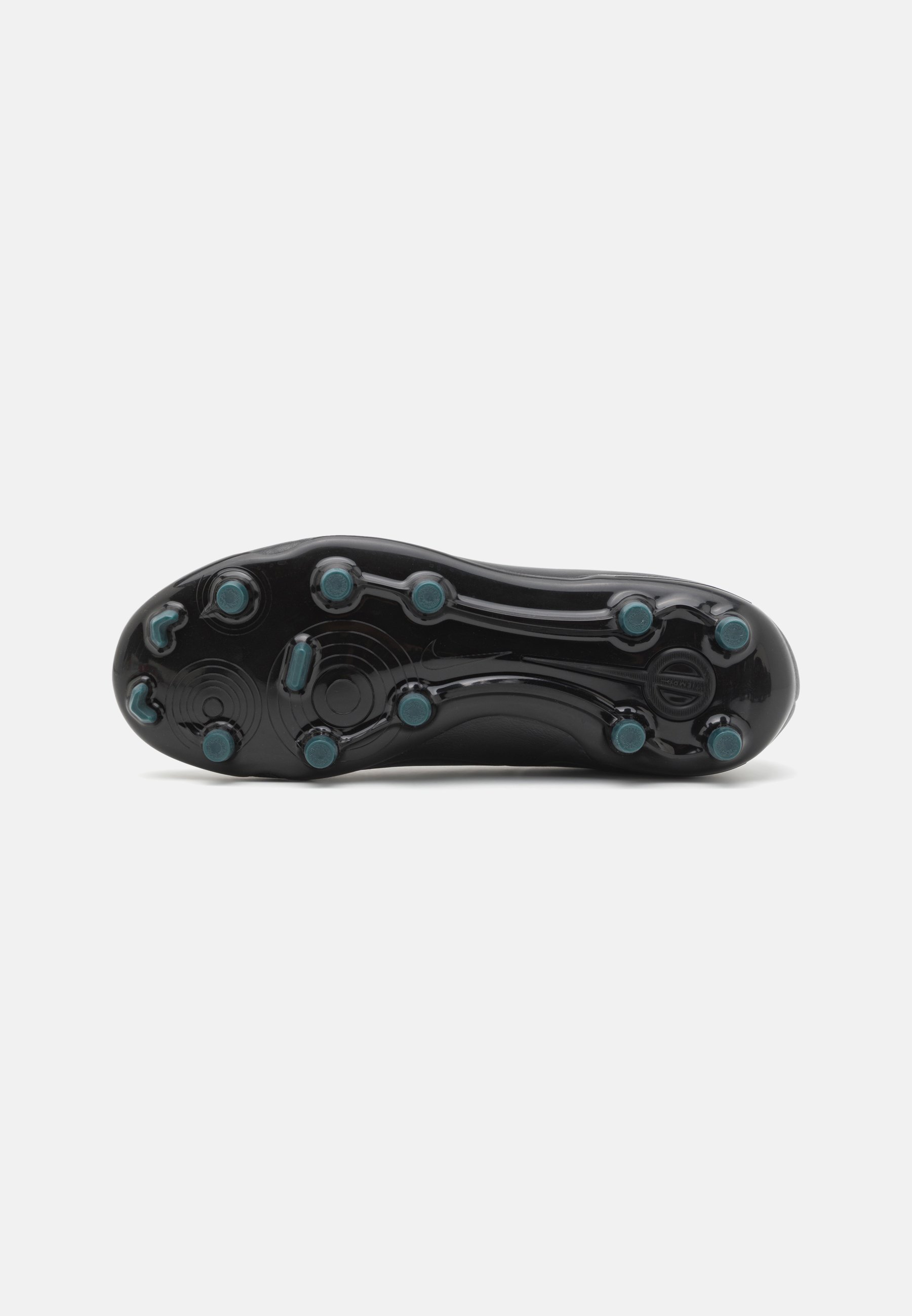 Nike Performance LEGEND 10 CLUB UNISEX - Voetbalschoenen voor stevige ondergrond - zwart/diep jungle