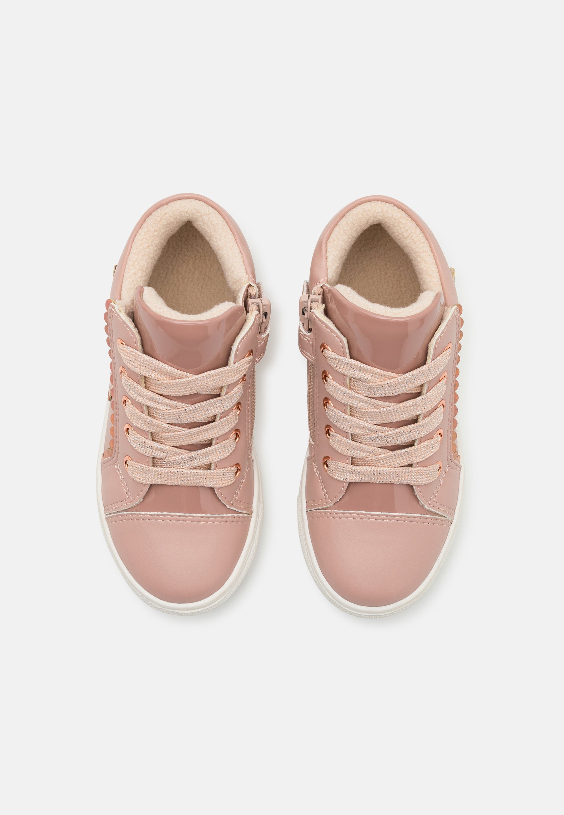 Friboo hoge sneakers - gemêleerd roze