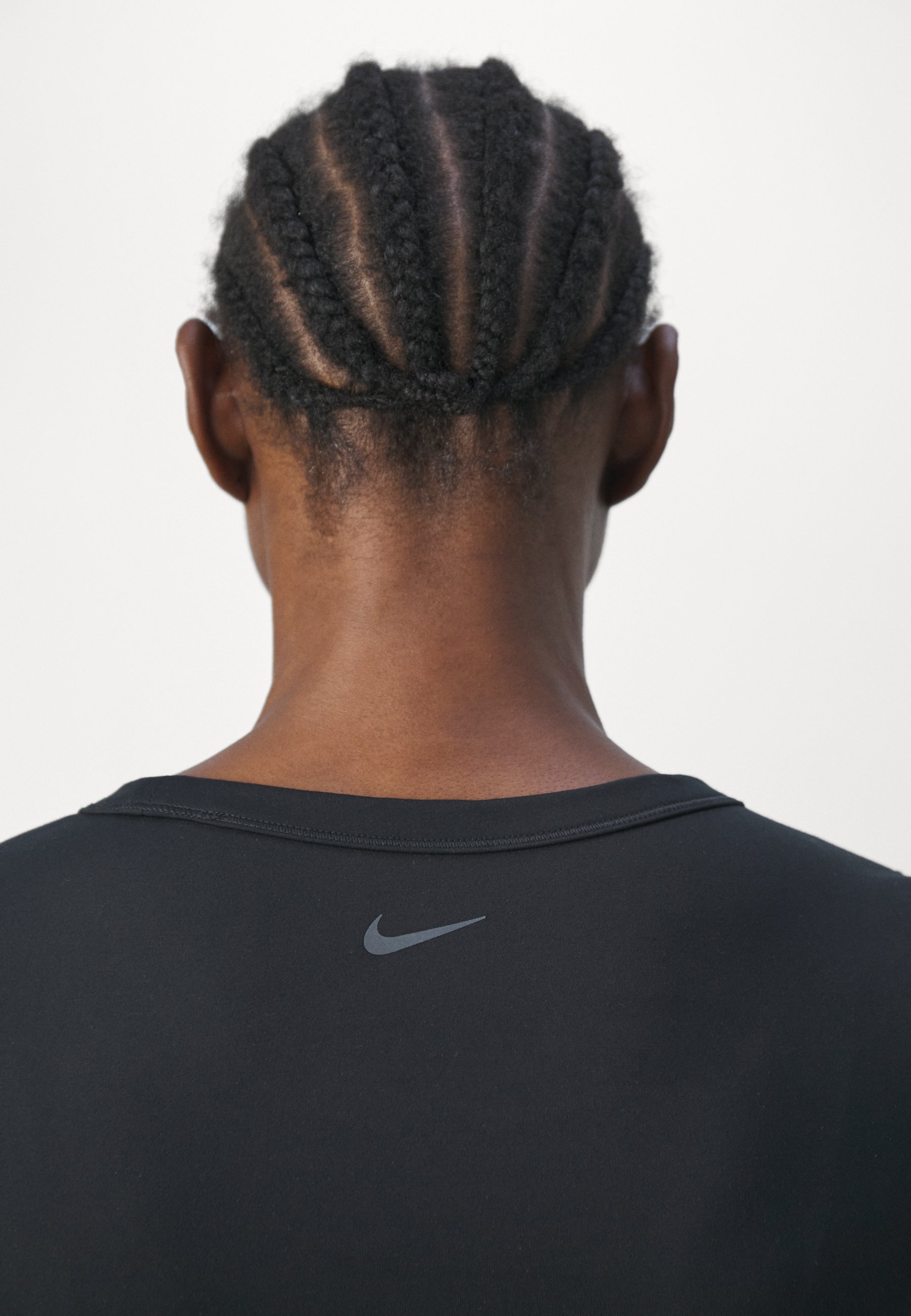 Nike Performance ONE FITTED TOP - Sport T-shirt - zwart