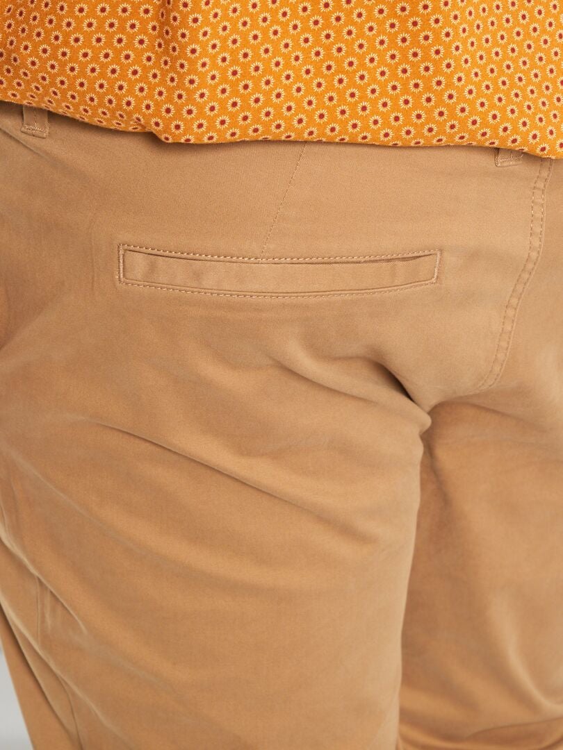 Calça Chino Slim L30 - Marrom