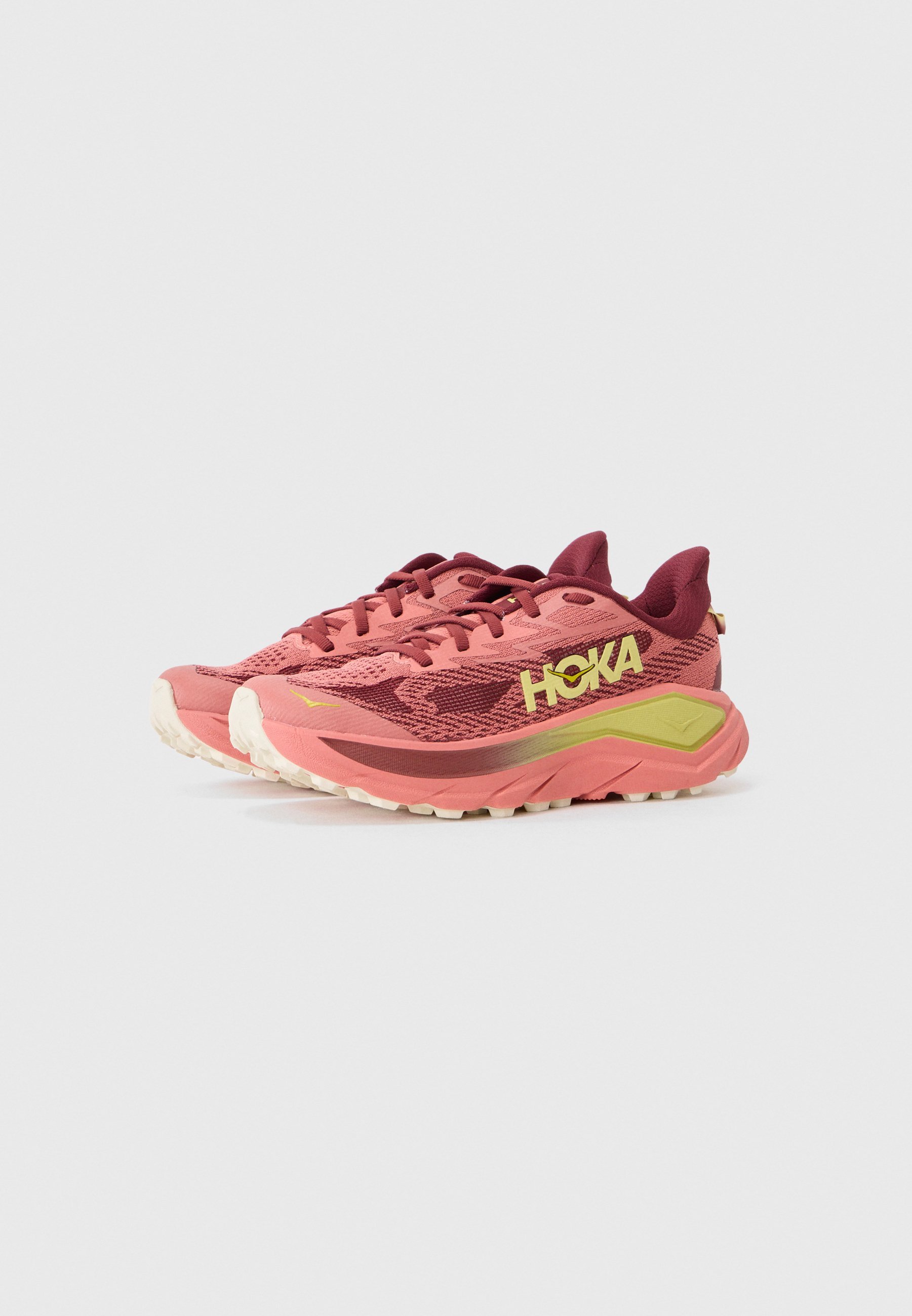HOKA CHALLENGER 8 - Trailrunningschoenen - blush/donker cederhout
