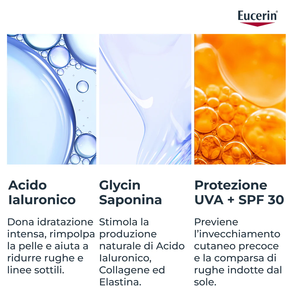 Hyaluron-Filler Hyaluron-Filler Giorno SPF 30 - Crema viso giorno antirughe, Crema viso giorno idratante, Trattamento Rigenerante