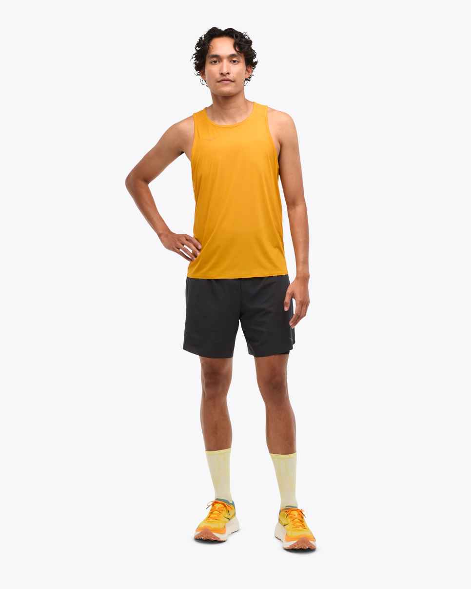 HOKA Airolite Run Tank Varsity / Amarelo
