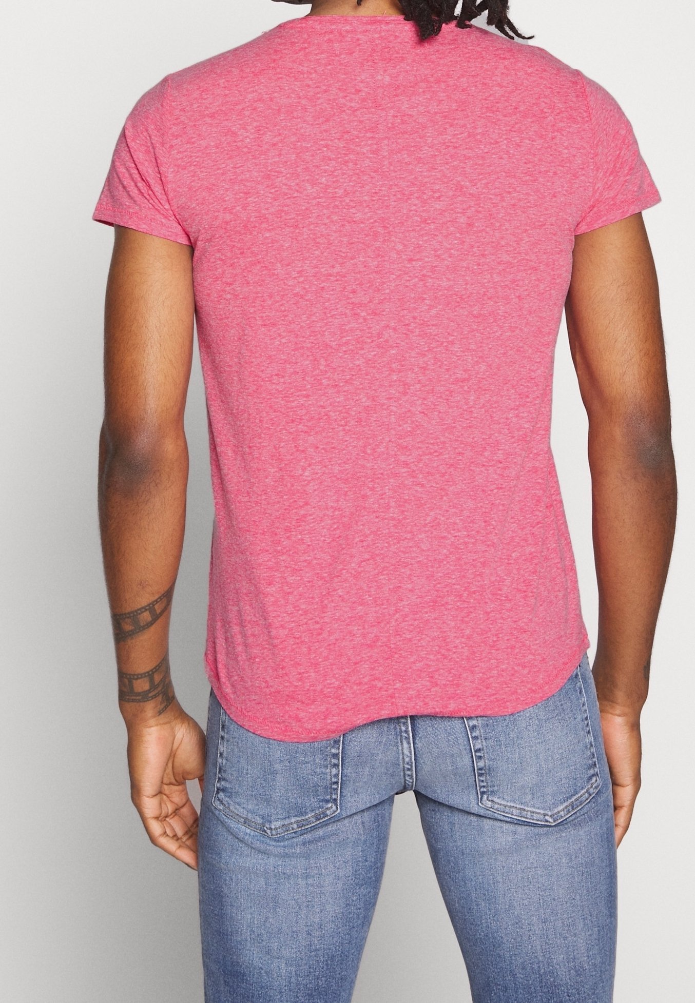 T-shirt basique Tommy Jeans - rose