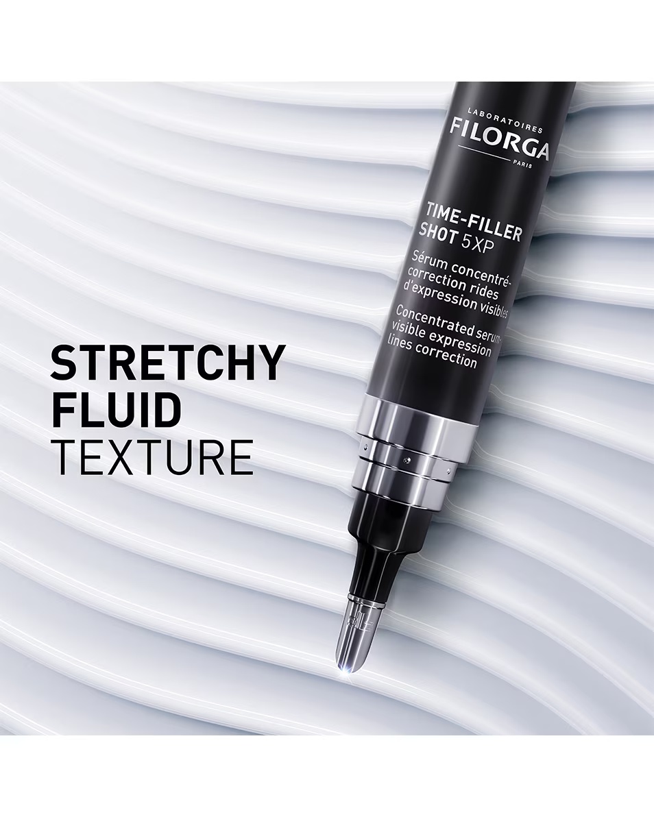 FILORGA SHOT 5XP Ser concentrat - Corectarea liniilor de expresie vizibile