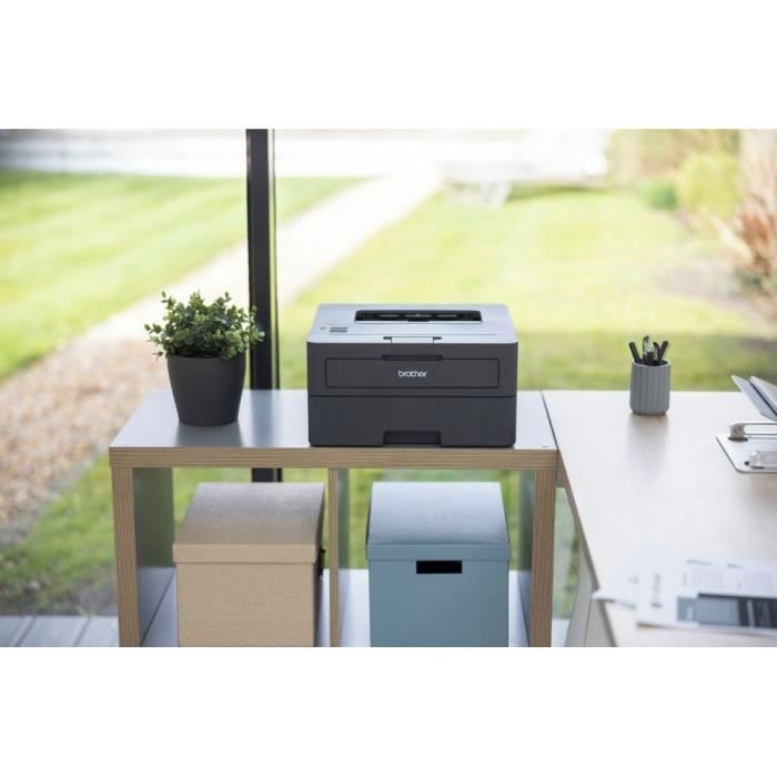 Impresora - BROTHER - HL-L2445DW - Láser monocromo - Ethernet y Wi-Fi