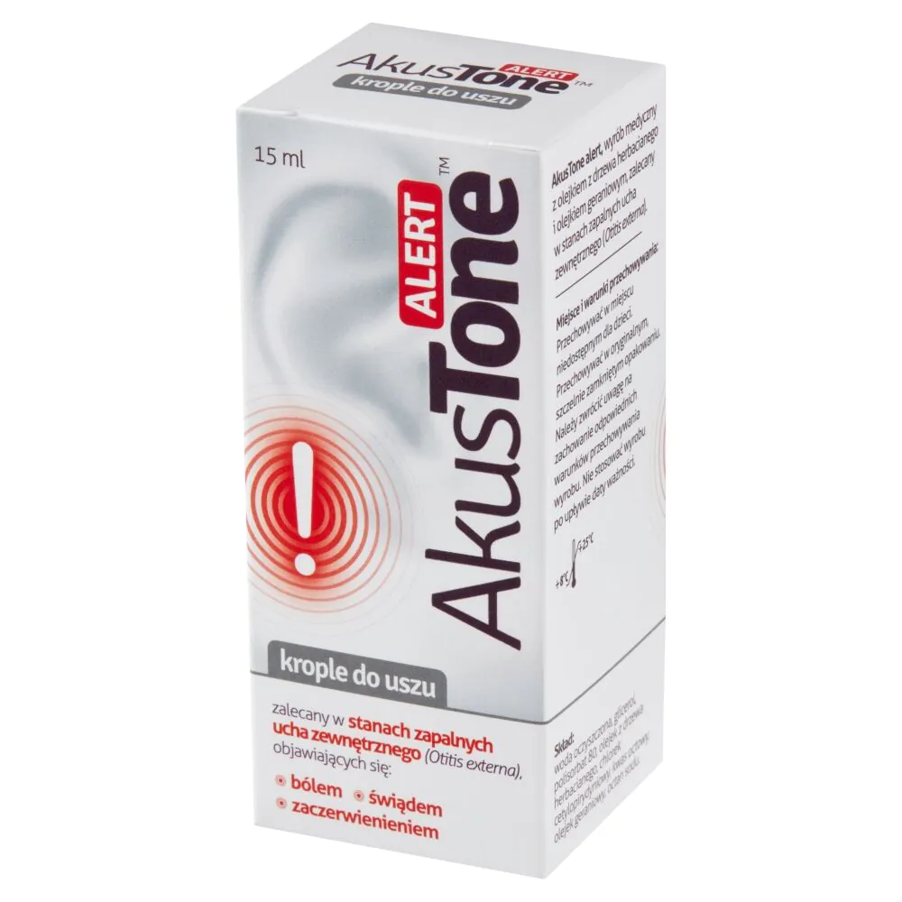Akustone Alert, Krople do uszu
