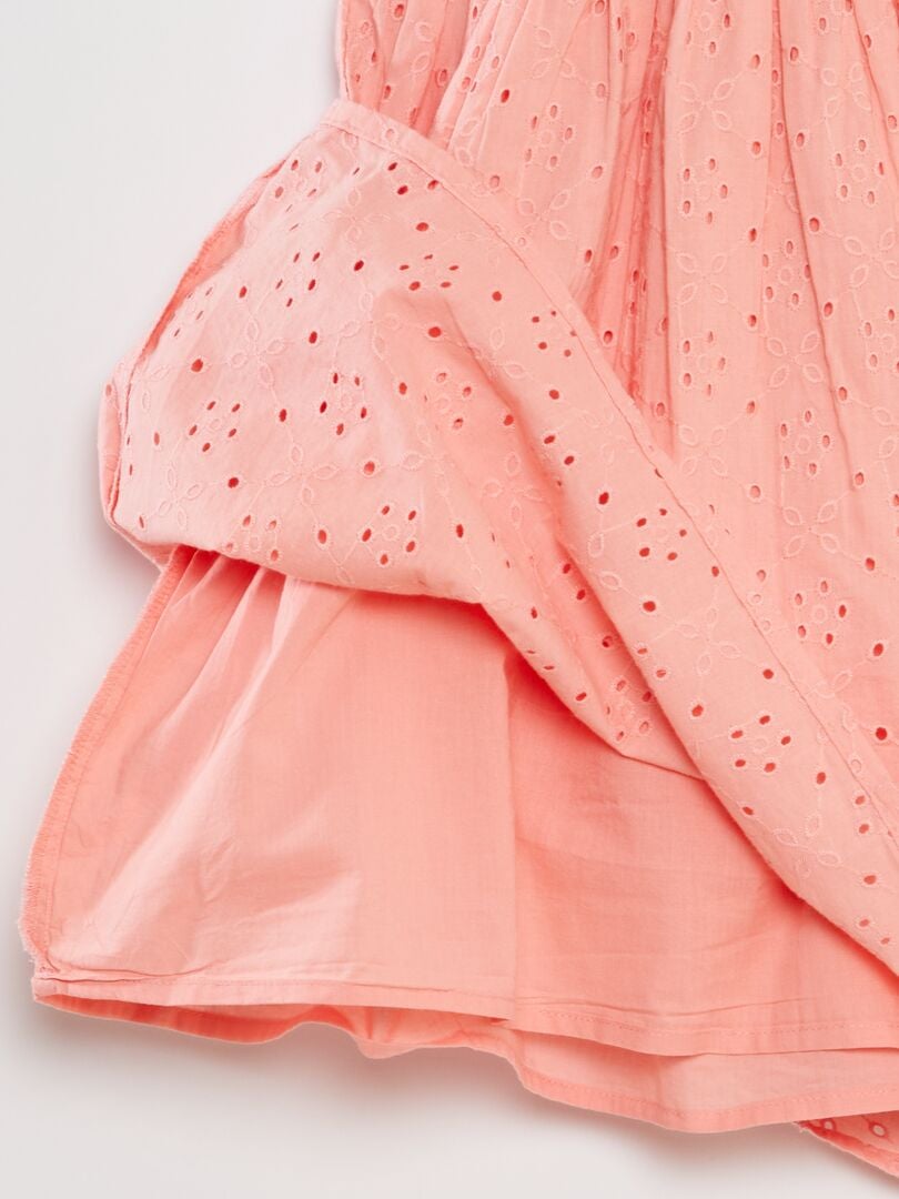 Vestido com costura inglesa - ROSA