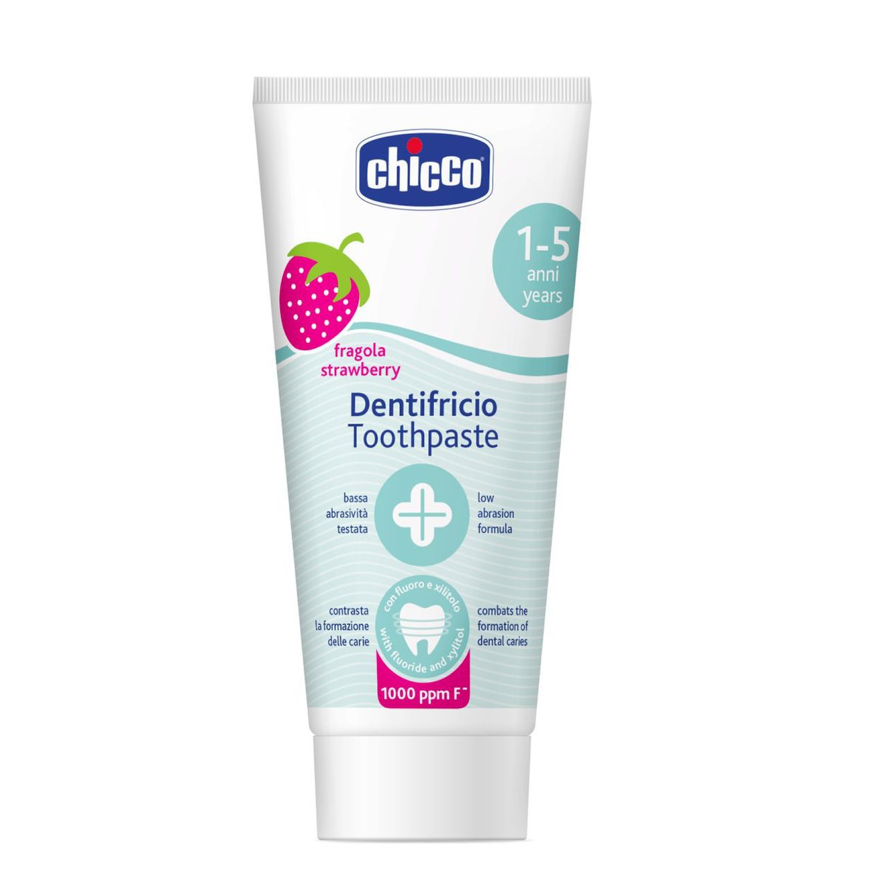 Dentífrico con flúor Sabor Fresa 12m+