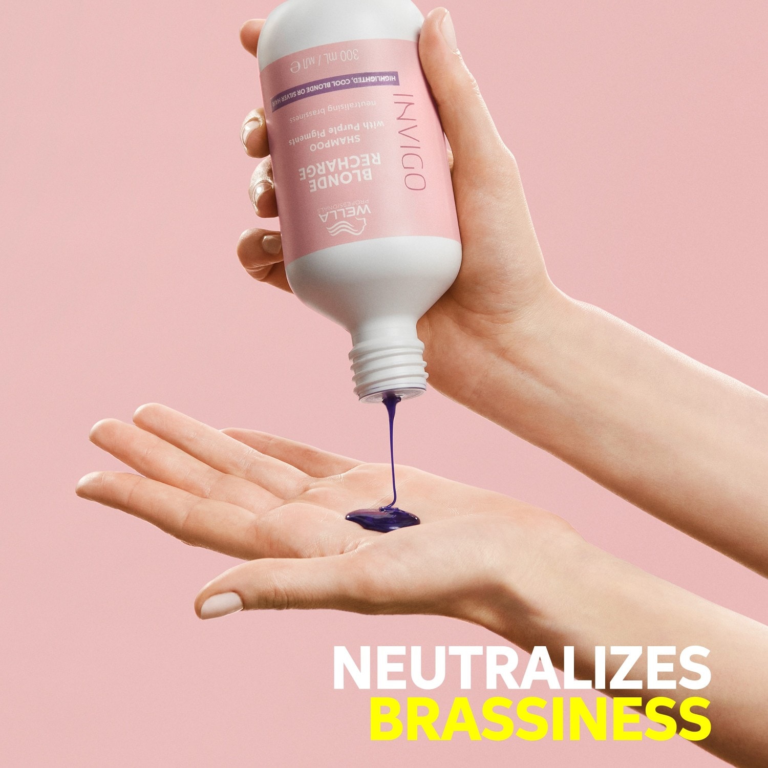 Wella Professionals hårschampo INVIGO Blonde Recharge Schampo - 250 ml