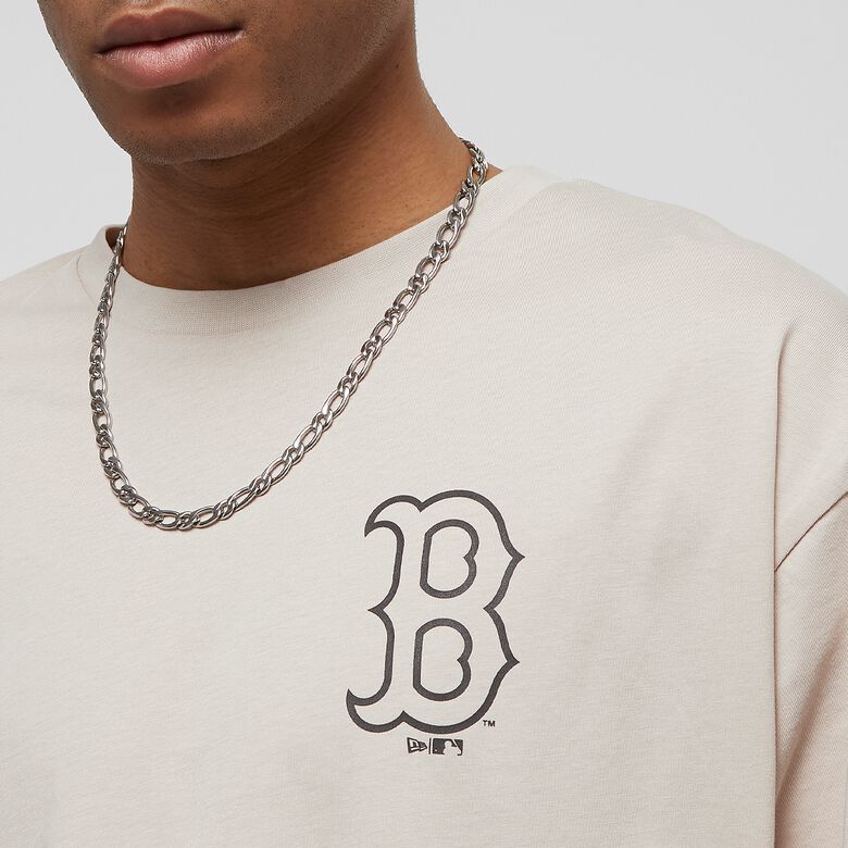 Camiseta extragrande con estampado gráfico del equipo de la MLB Boston Red Sox STNBLK