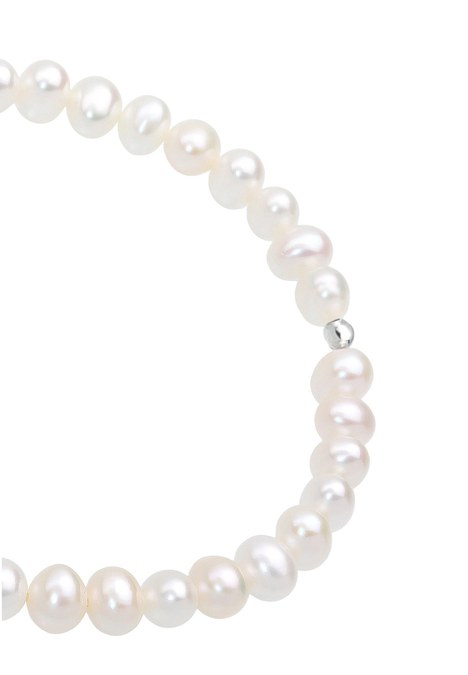 Elli Herz Perle Kristalle 925 Silber