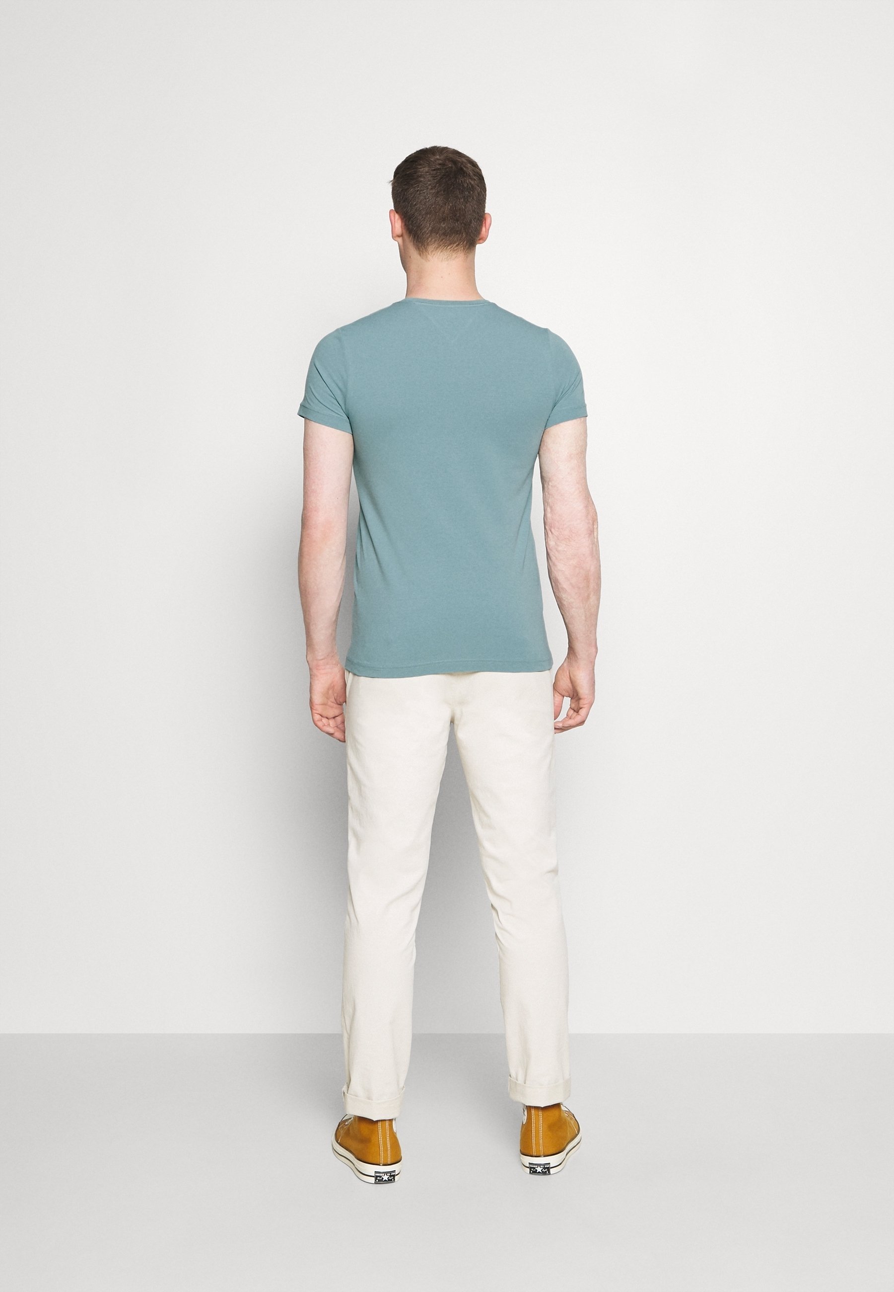 Tommy Hilfiger Basic T-shirt - lichtblauw
