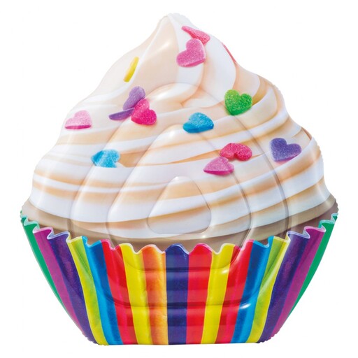  Φωτορεαλιστικό φουσκωτό στρώμα Intex Cupcake