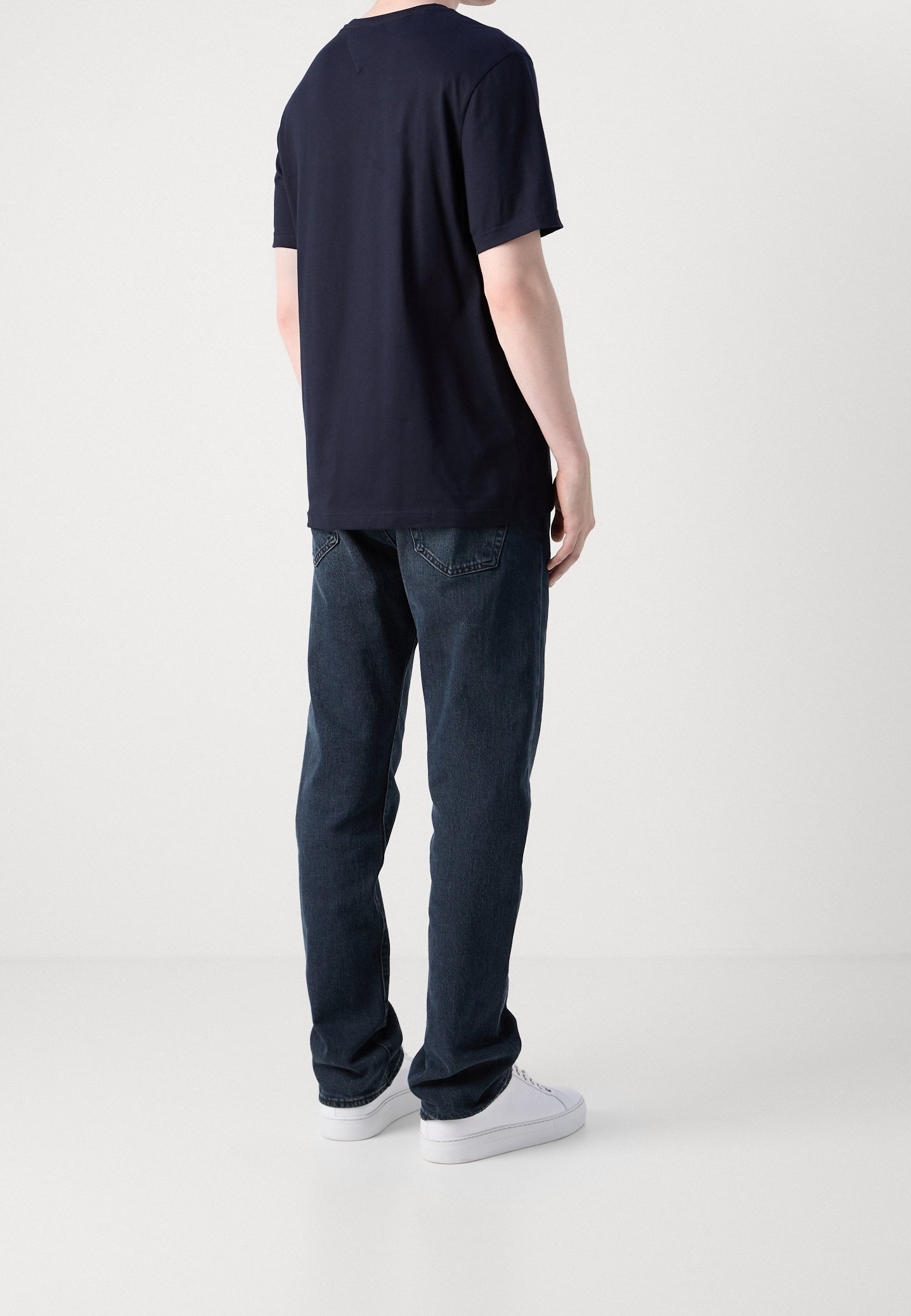 Tommy Hilfiger T-shirt met print - donkerblauw