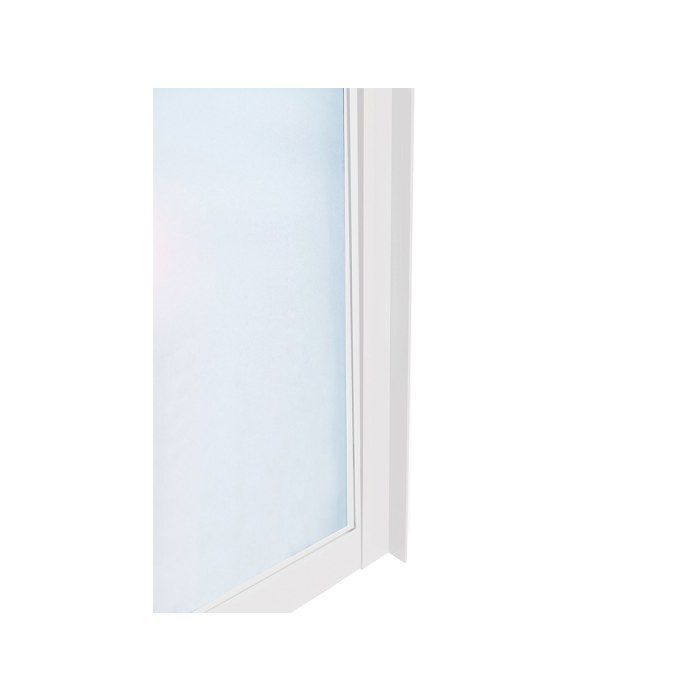 Techo de cristal de aluminio con recubrimiento en polvo, estilo taller - 30x130 cm - Blanco - BAYVIEW