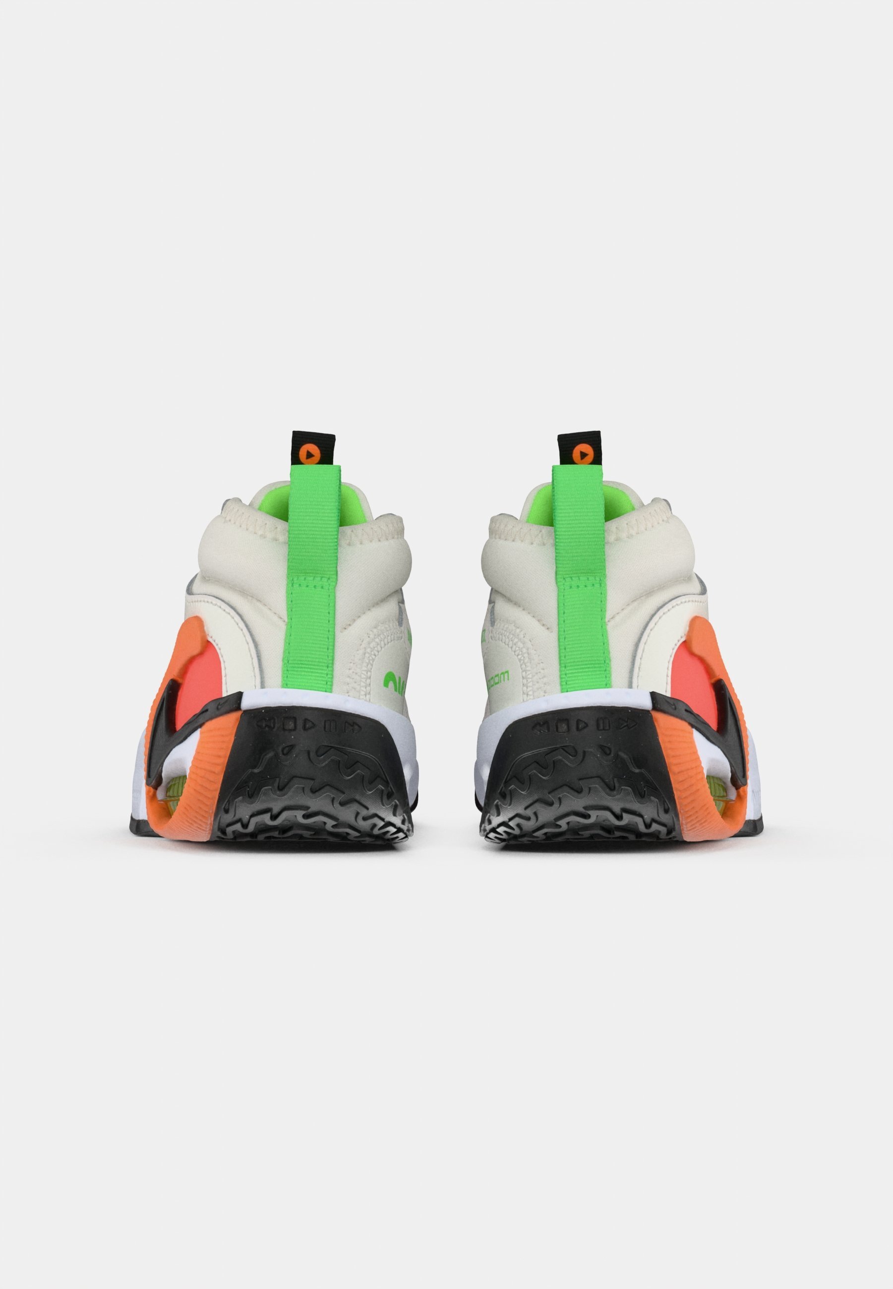 Nike Performance AIR ZOOM CROSSOVER 2 UNISEX - Basketbalschoenen - phantom/zwart/turf oranje/total orange