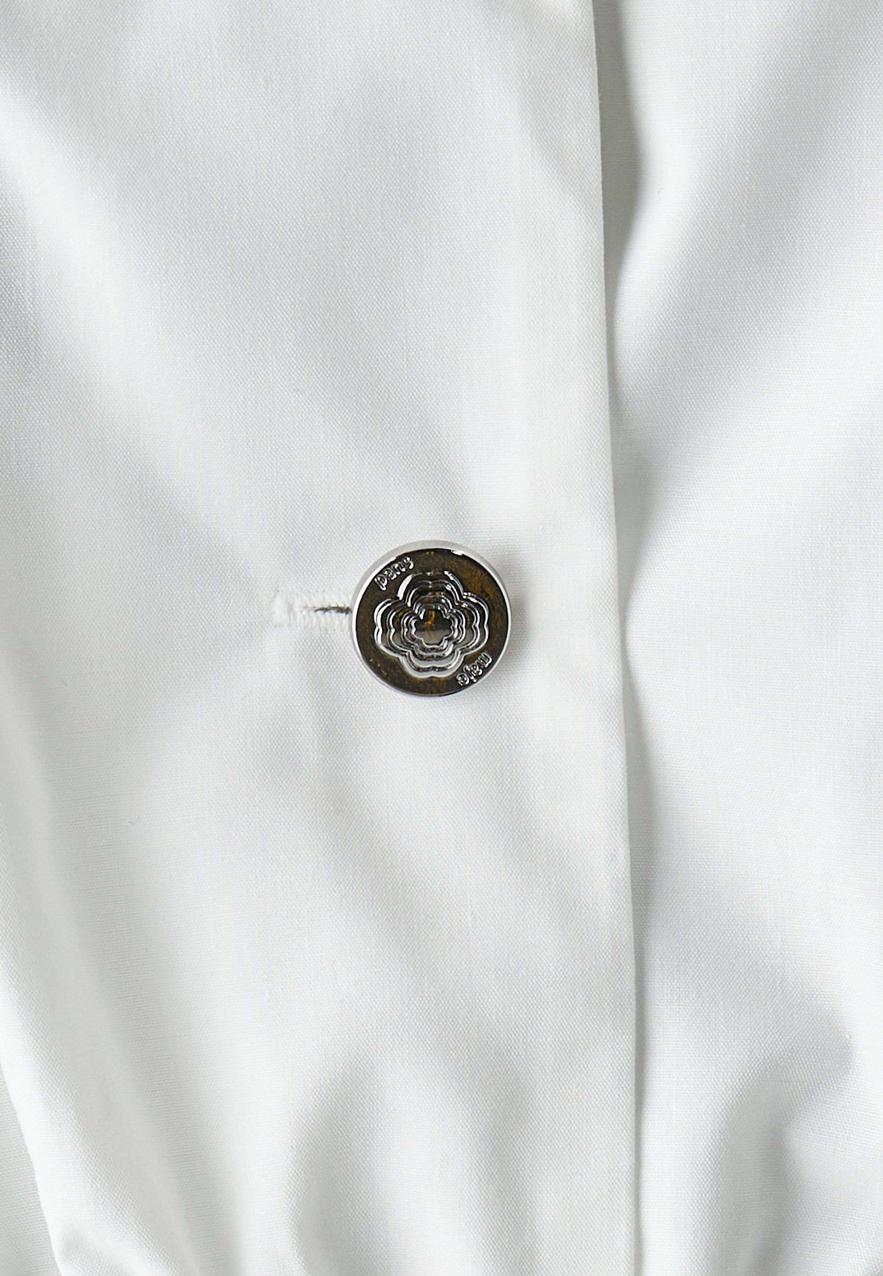 Maje RIPLITANIS - Hemdblusenkleid - blanc
