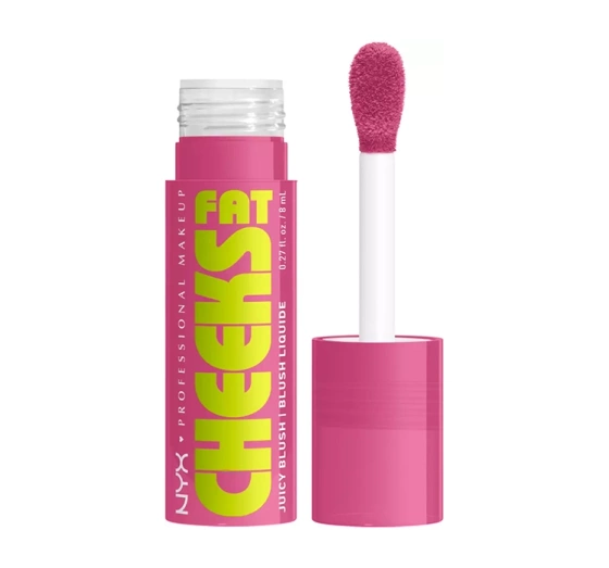 NYX Professional MakeUp Fat Cheeks róż w płynie do policzków 07 Plum Pop 8 ml
