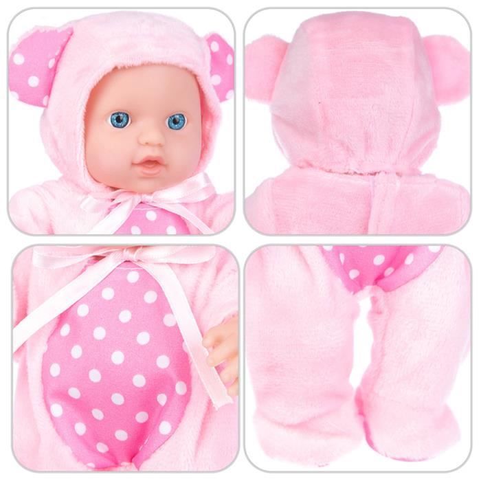 Muñeca bebé reborn - OMABETA - 20,3 cm - Vinilo de alta calidad - Aspecto realista - Lavable