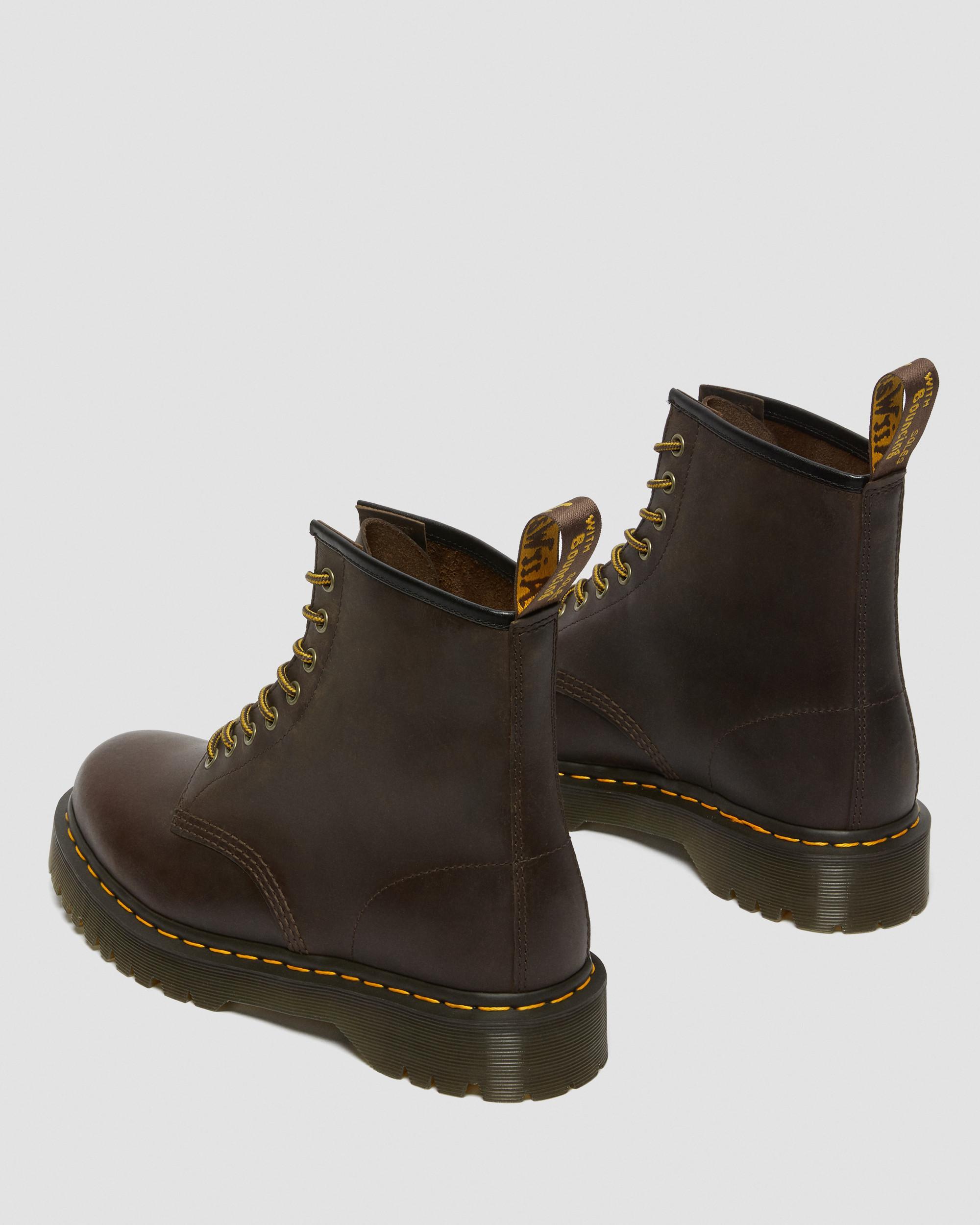 1460 Bex Crazy Horse Leather Lace Up Boots