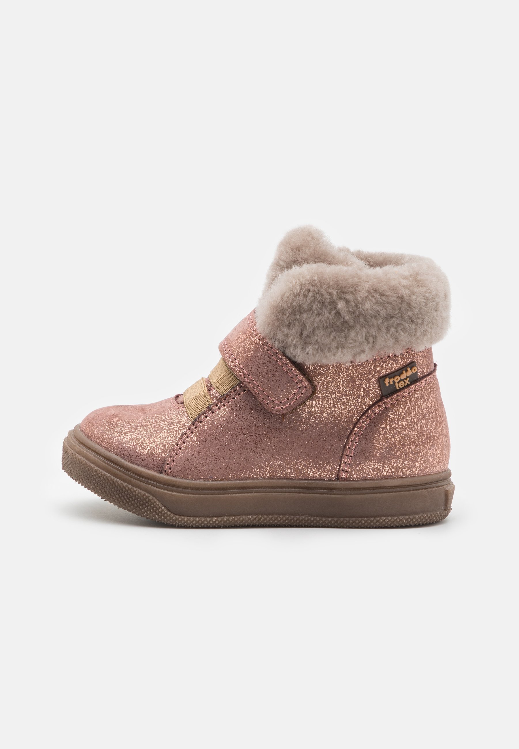 Froddo BASCO TEX - Klassieke enkellaarsjes - roze/goud