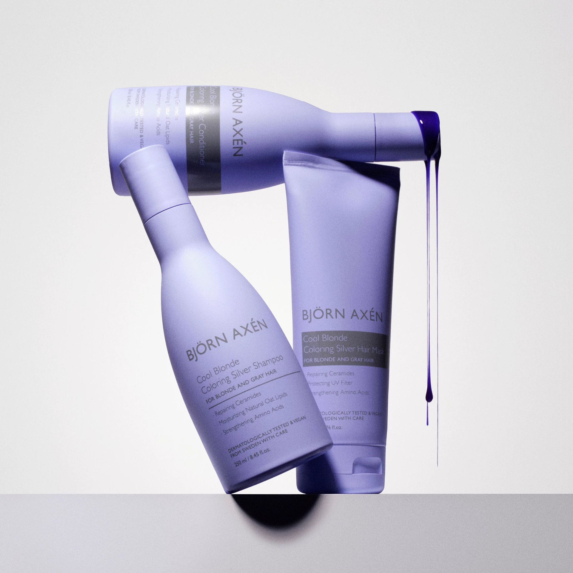 Cool Blonde színező ezüst hajmaszk 200 ml - Björn Axén