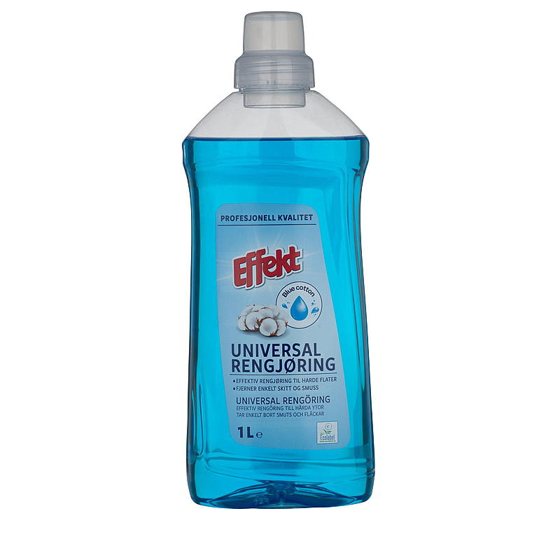 Effect Reiniging 1 l Universeel, Blauw katoen, Effect