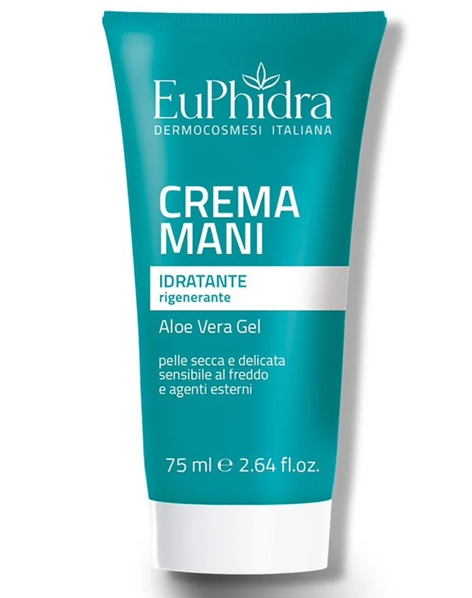 EUPHIDRA Crème mains hydratante et régénérante EuPhidra 75 ml Peaux sensibles et délicates