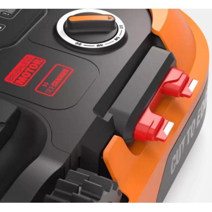WORX - LANDROID CORDLESS CONNECTED ROBOT LAWN MOWER - WR167E - UP TO 7