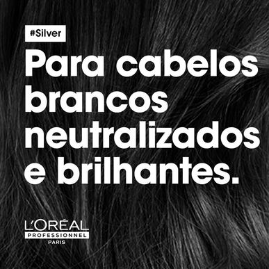 L'Oréal Professionnel Serie Expert Silver Shampooing Champô Aclarador Protetor Cor Cabelo Grisalho 300 ml 300 ml