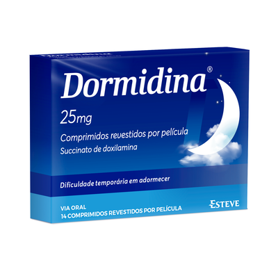 Dormidina Dormidina 25 mg 14 tablettia 14 tablettia