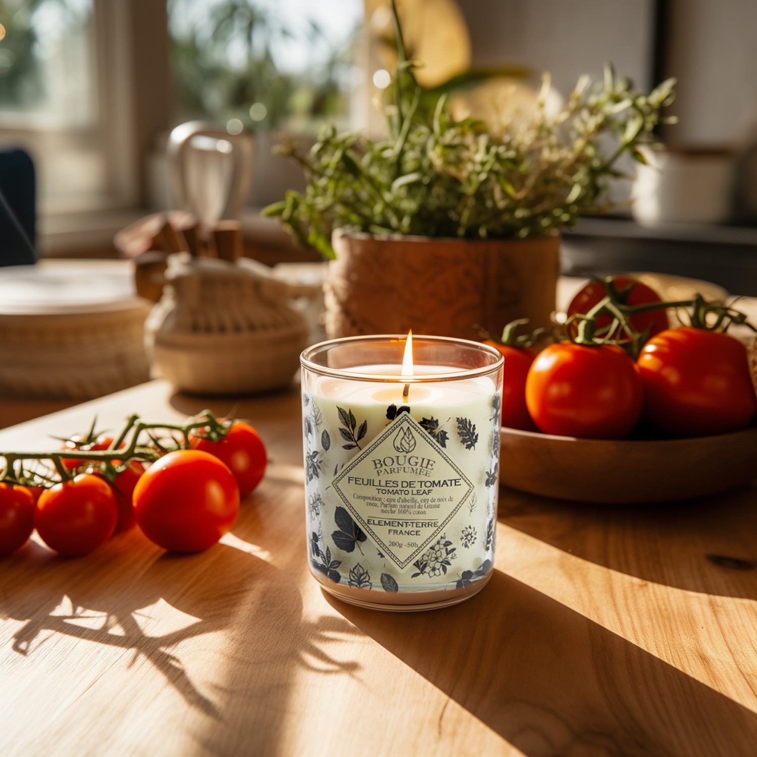 Element Terre Feuilles de tomates