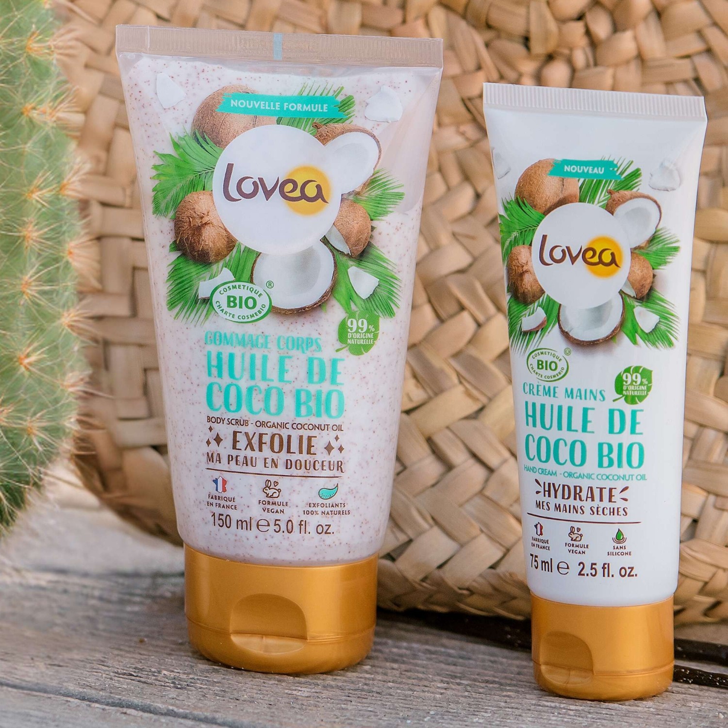 Lovea Crème Mains Huile de Coco Bio Certifié BIO
