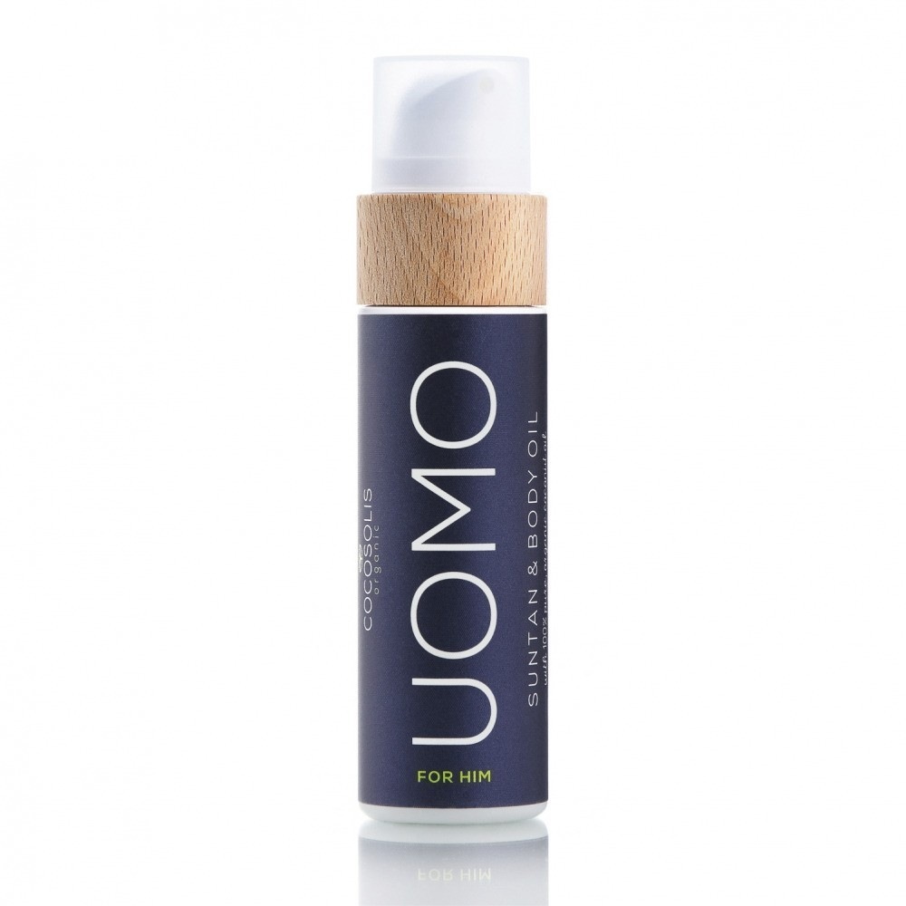 Cocosolis telový olej UOMO opaľovací a telový olej - 110 ml